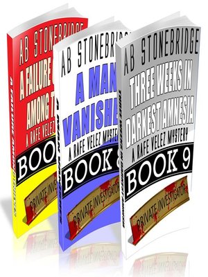 cover image of Rafe Velez Mysteries Bundle #3 (7-9)